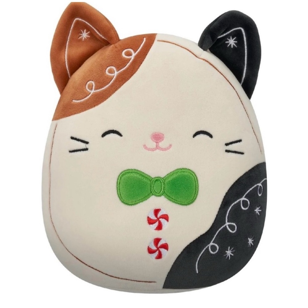 Cam Christmas Squishmallow Black Tag